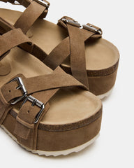 KIWI TAUPE SUEDE