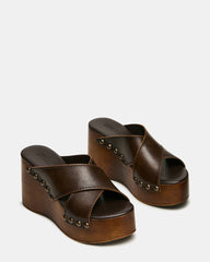 KOKO BROWN LEATHER