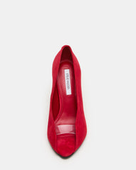 SANTINO RED SUEDE