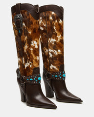 KOLT BROWN COW PRINT