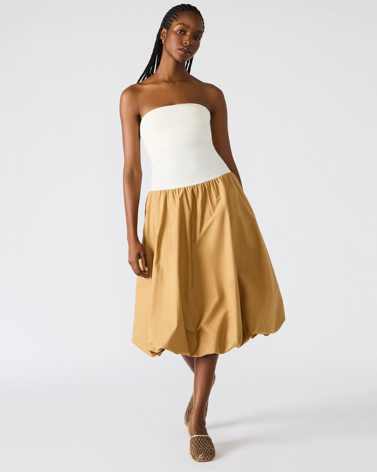 OLIVER DRESS TAUPE
