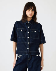 ELIANA TOP BIJOU BLUE