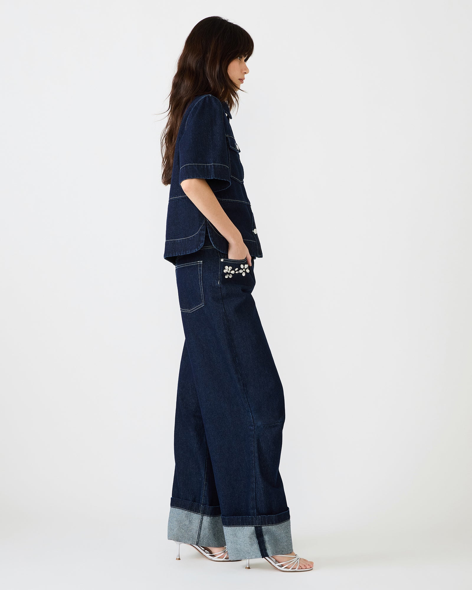 ELIANA TOP BIJOU BLUE
