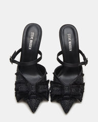 BAYLIN BLACK SATIN RHINESTONES