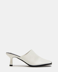 DEMPSEY WHITE LEATHER
