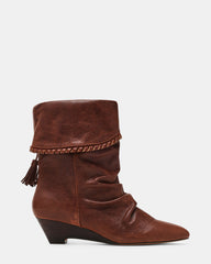 ENAYA BROWN LEATHER
