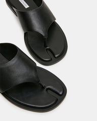 ILLIA BLACK LEATHER