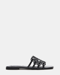LOTUS BLACK LEATHER