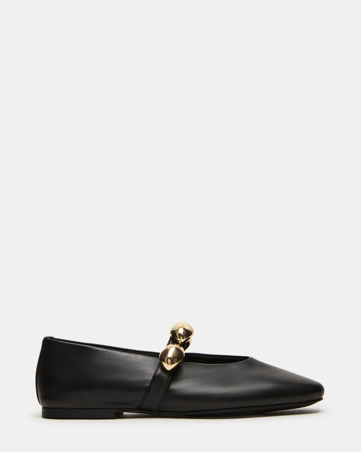 POPPIN BLACK LEATHER