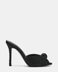 PRIYA BLACK RHINESTONES