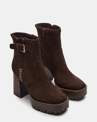 SUMMIT DARK BROWN SUEDE